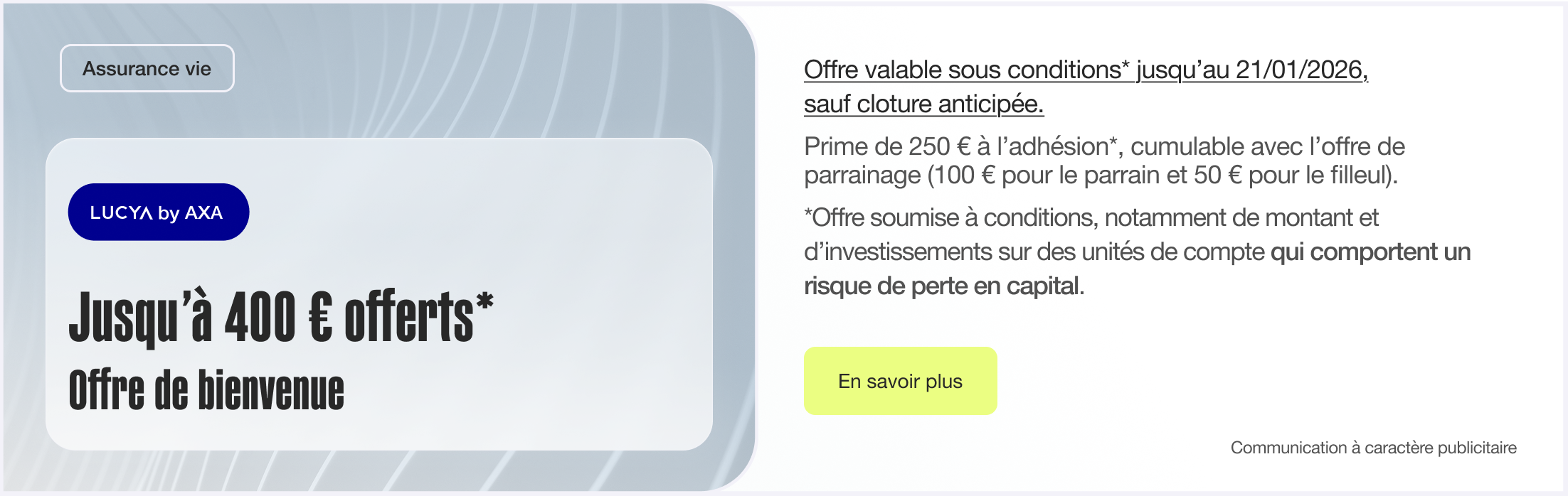 Assurance vie en ligne : LUCYA by AXA Assurance vie en ligne :LUCYA by AXA